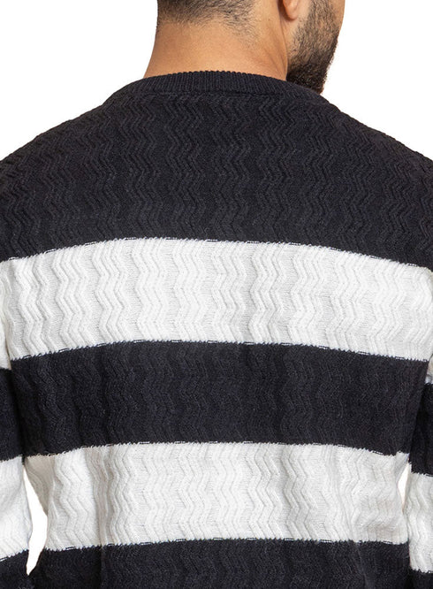 Black Design 2446 Round Pullover - Khotwh